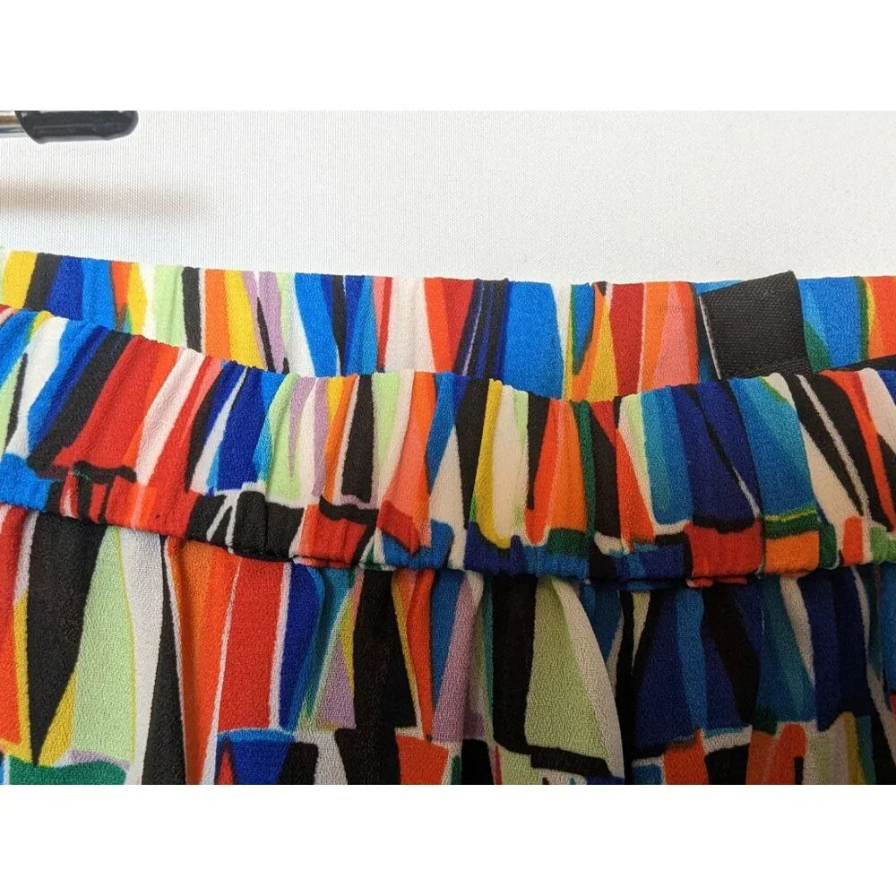 Premise Lightweight Flowy‎ Midi Skirt Size Small